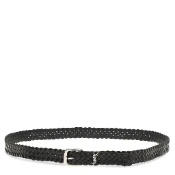 حزام بوس توروس العادي من جلد العجل الأسود