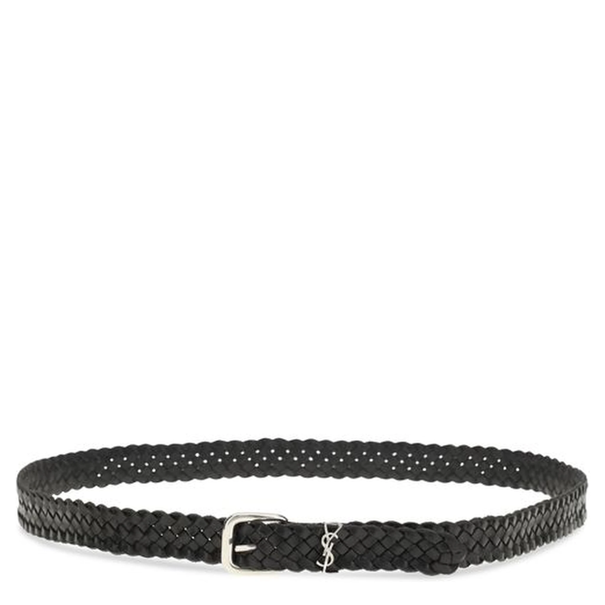 حزام بوس توروس العادي من جلد العجل الأسود