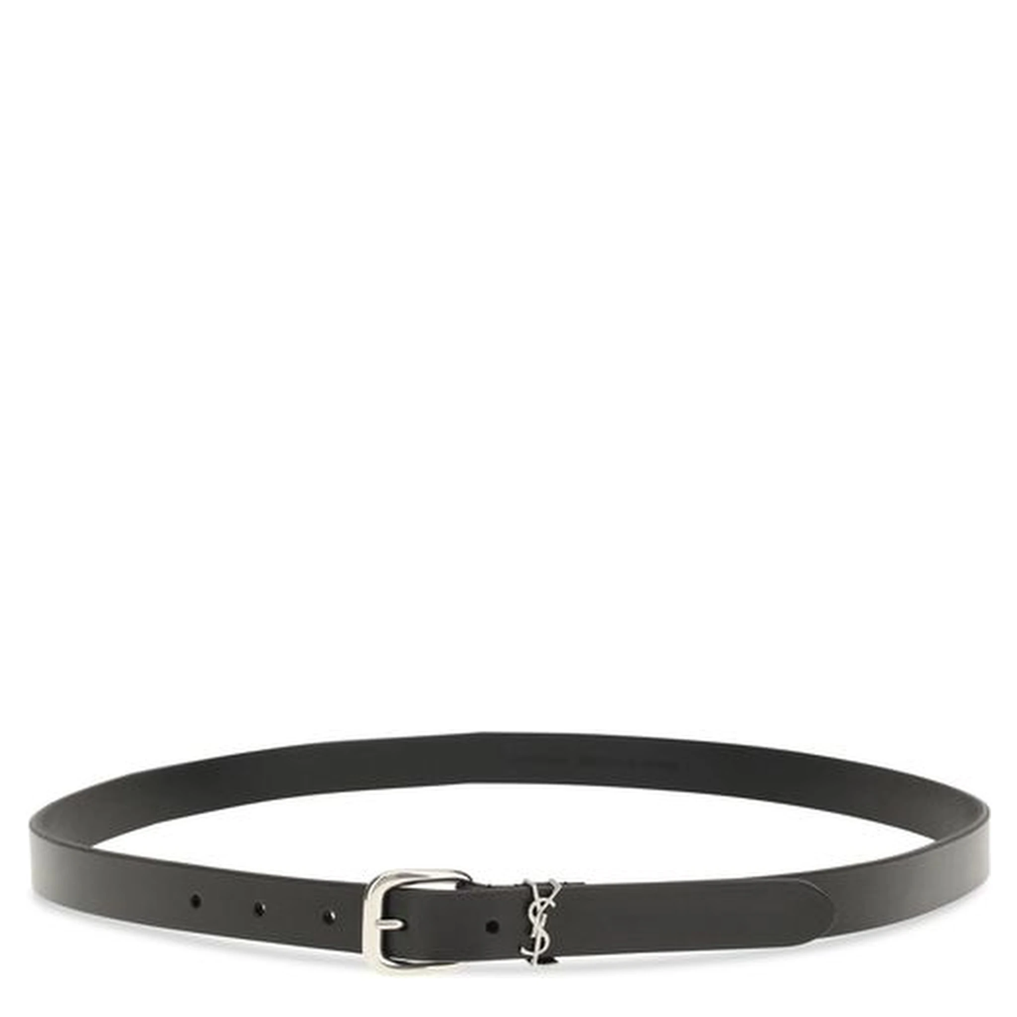 Black Cotton Regular Belt