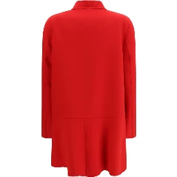 Multicolor Fleece Wool Coat
