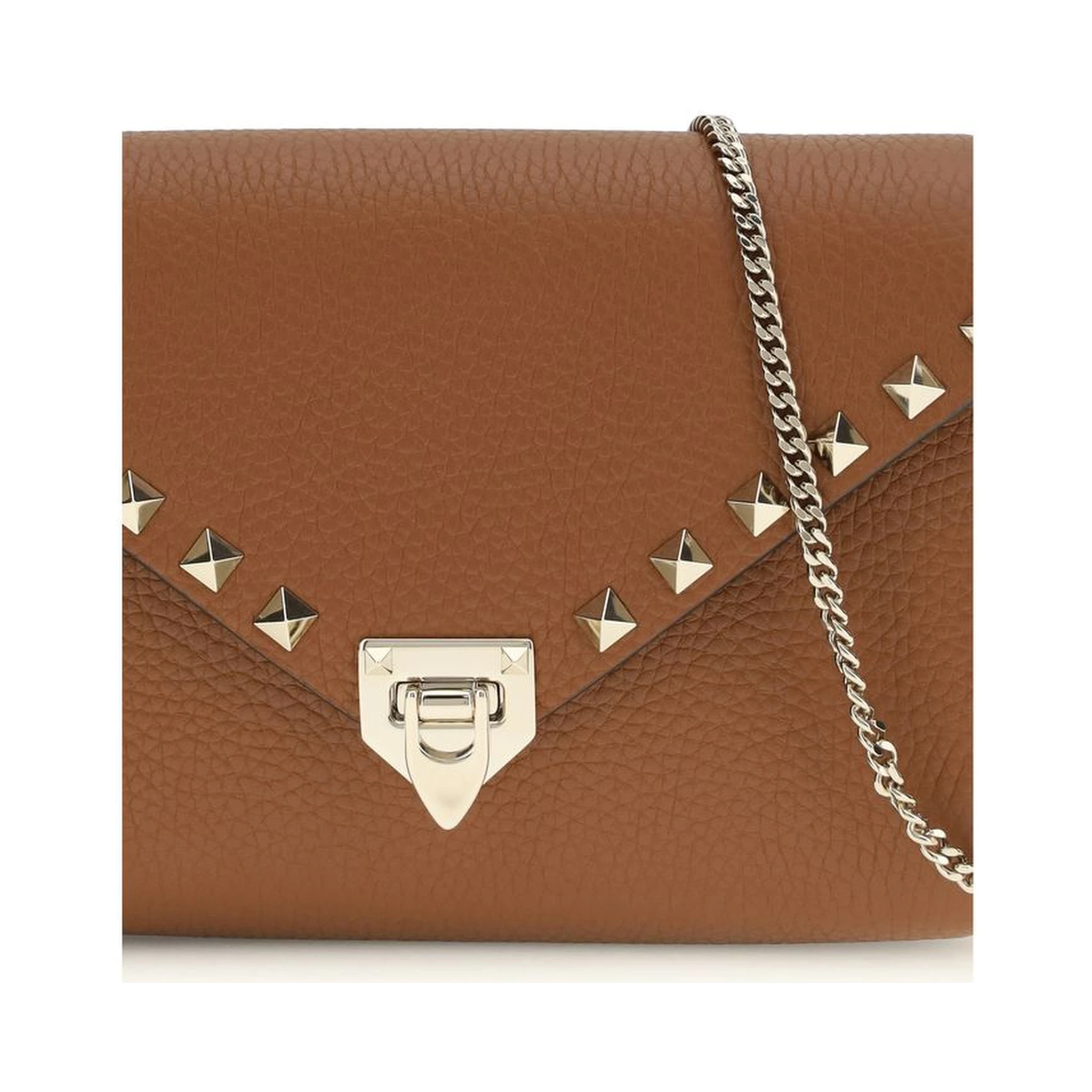 محفظة بوس توروس من جلد العجل ثنائي اللون