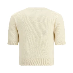 Beige Wool Sweatshirt