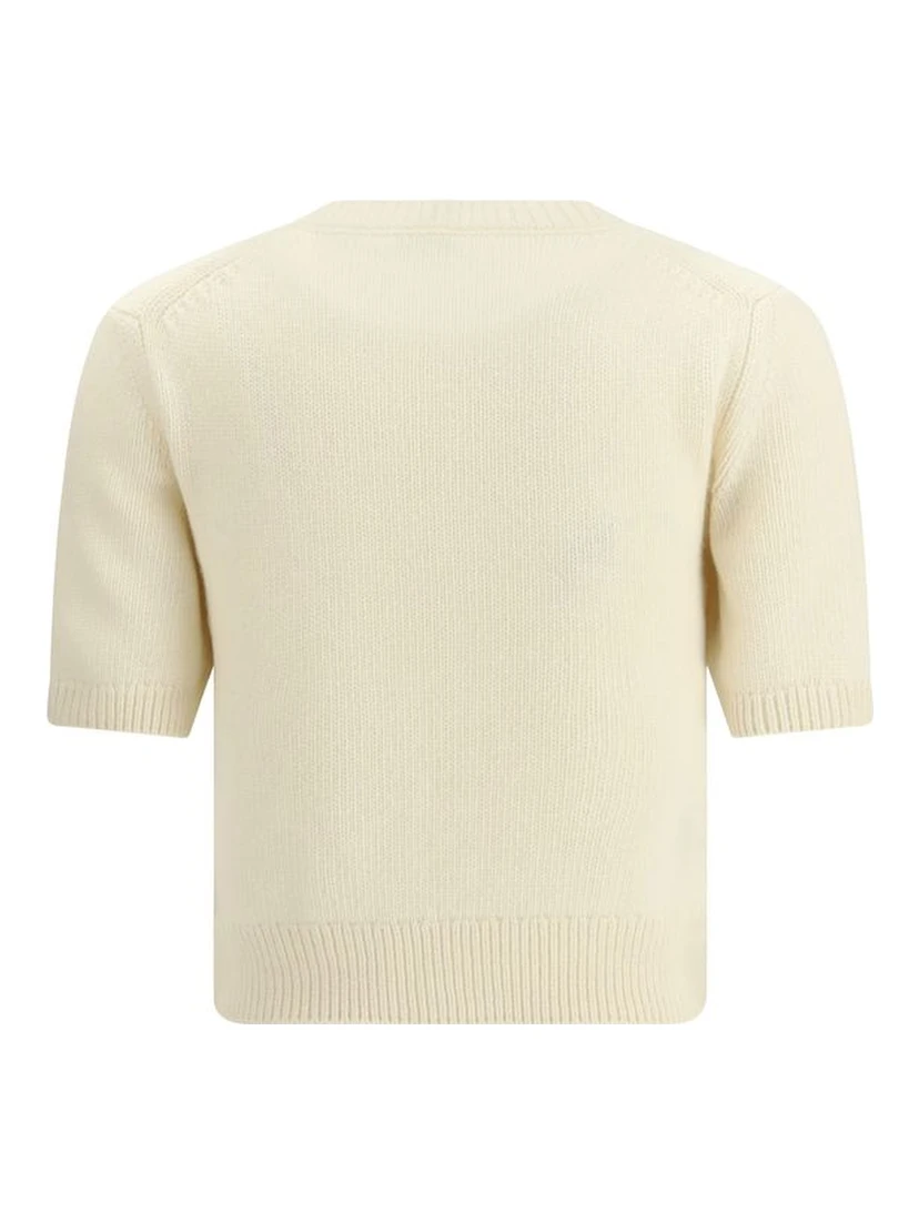 Beige Wool Sweatshirt