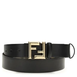 Black Calf Leather Bos Taurus Regular Belt