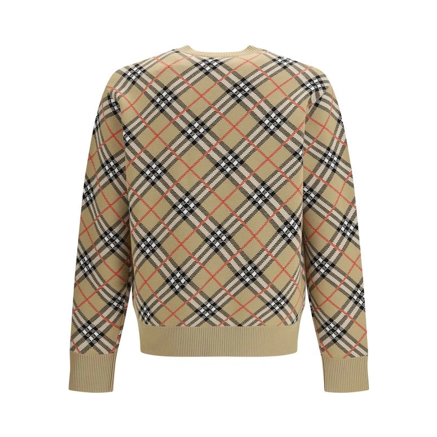 Beige Cotton Sweatshirt