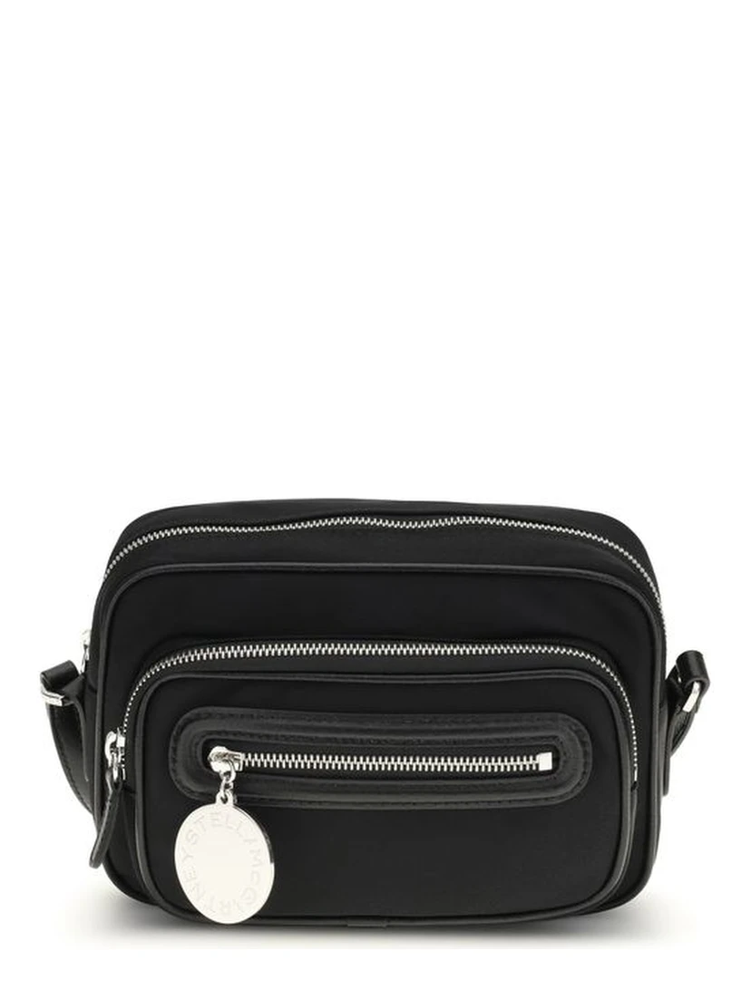 حقيبة ظهر سوداء من البولياميد