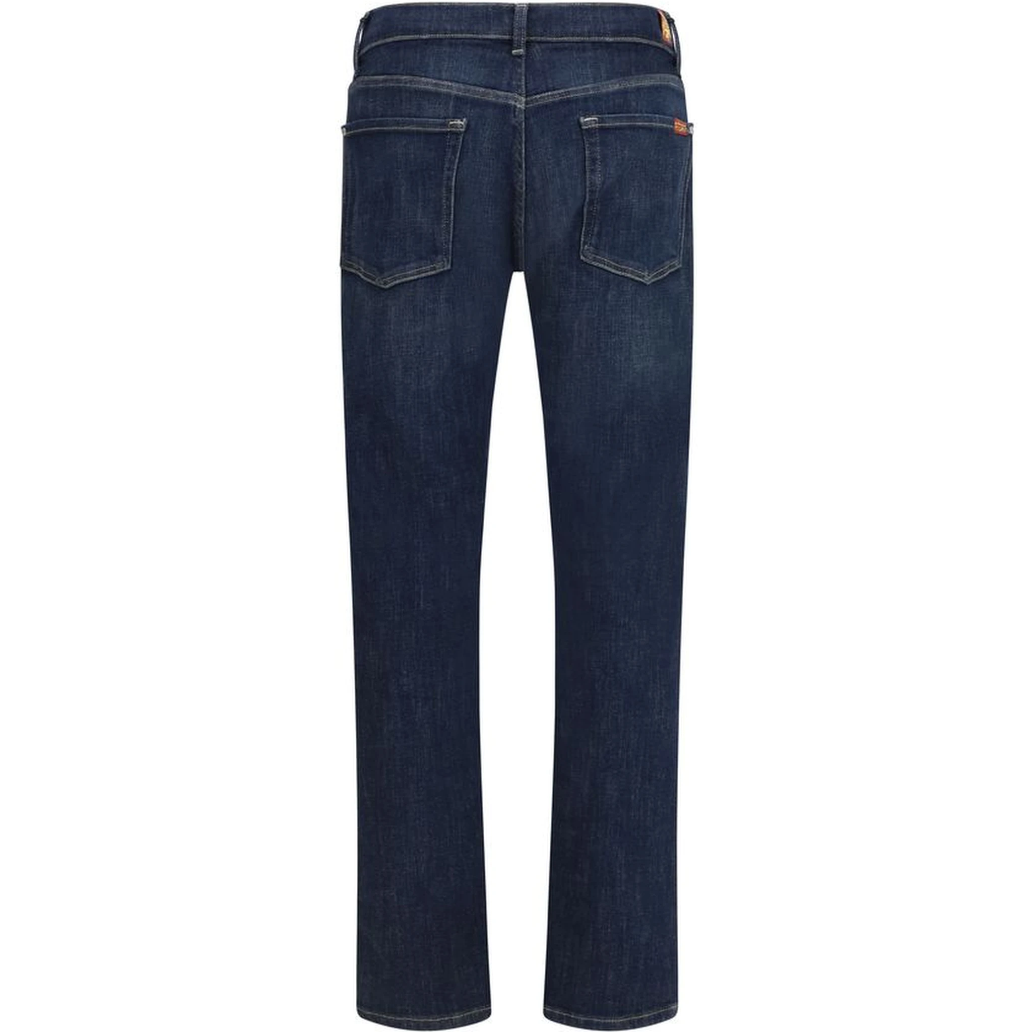 Black Cotton Flared Jeans