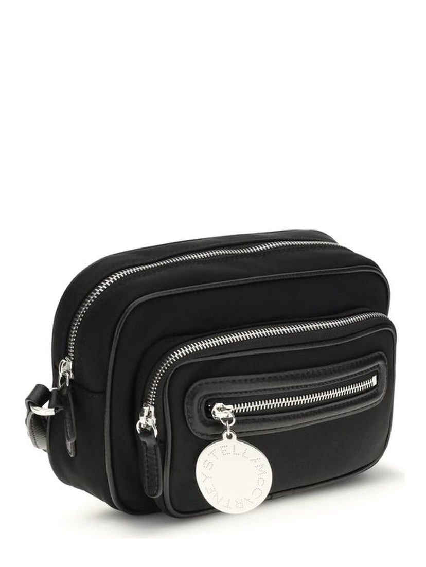 حقيبة ظهر سوداء من البولياميد