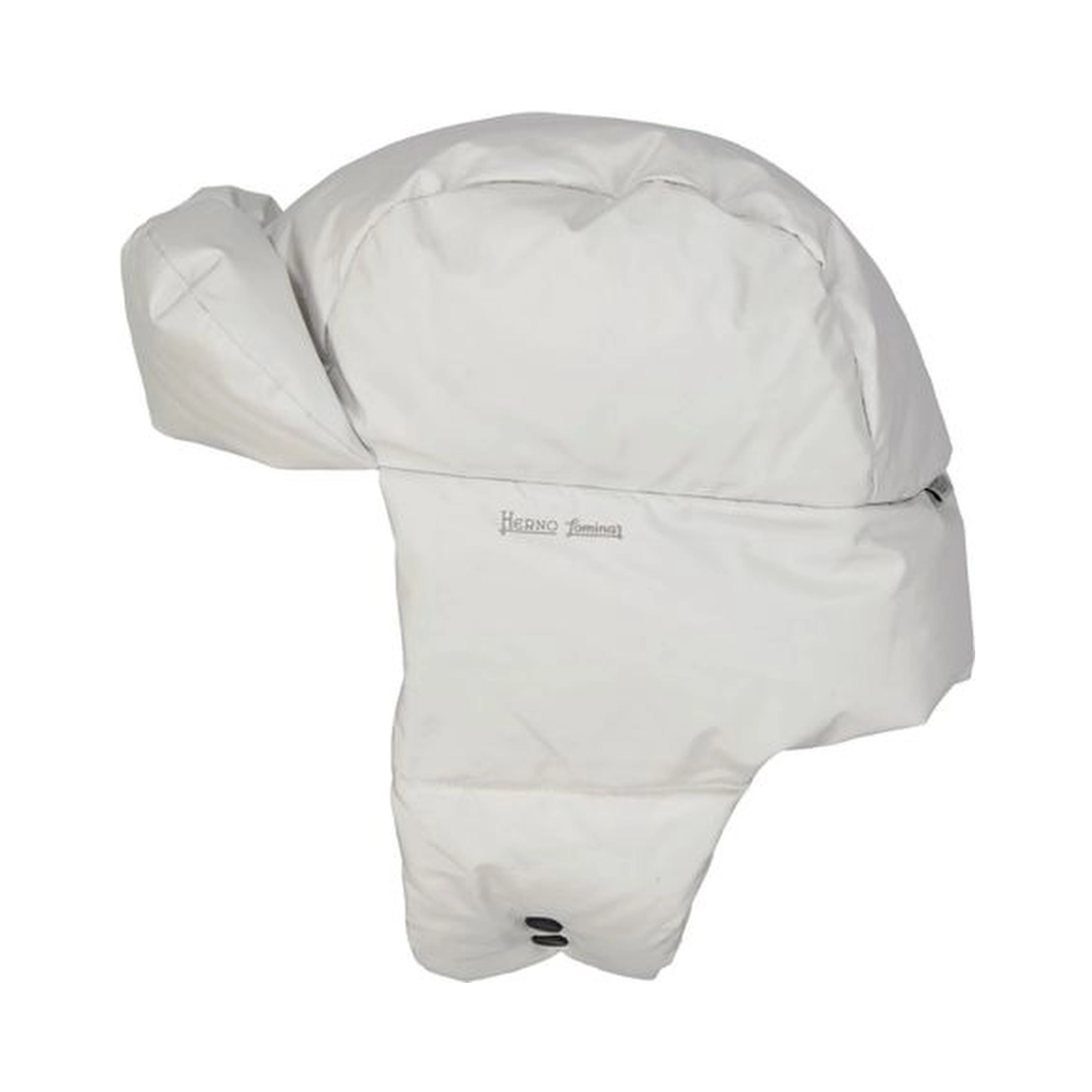 White Polyester Beanie