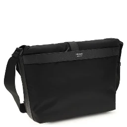 Black Nylon Handbag