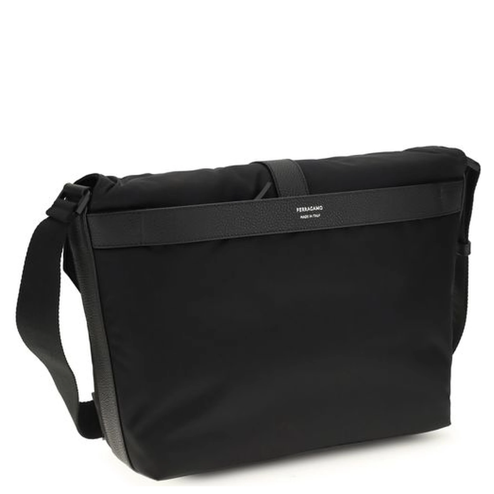 Black Nylon Handbag