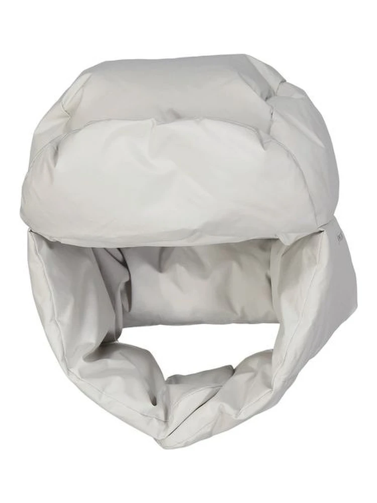 White Polyester Beanie alternative