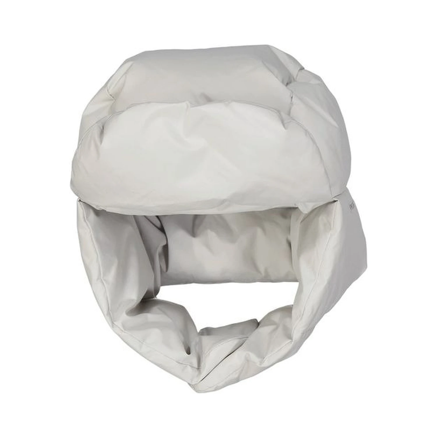 White Polyester Beanie