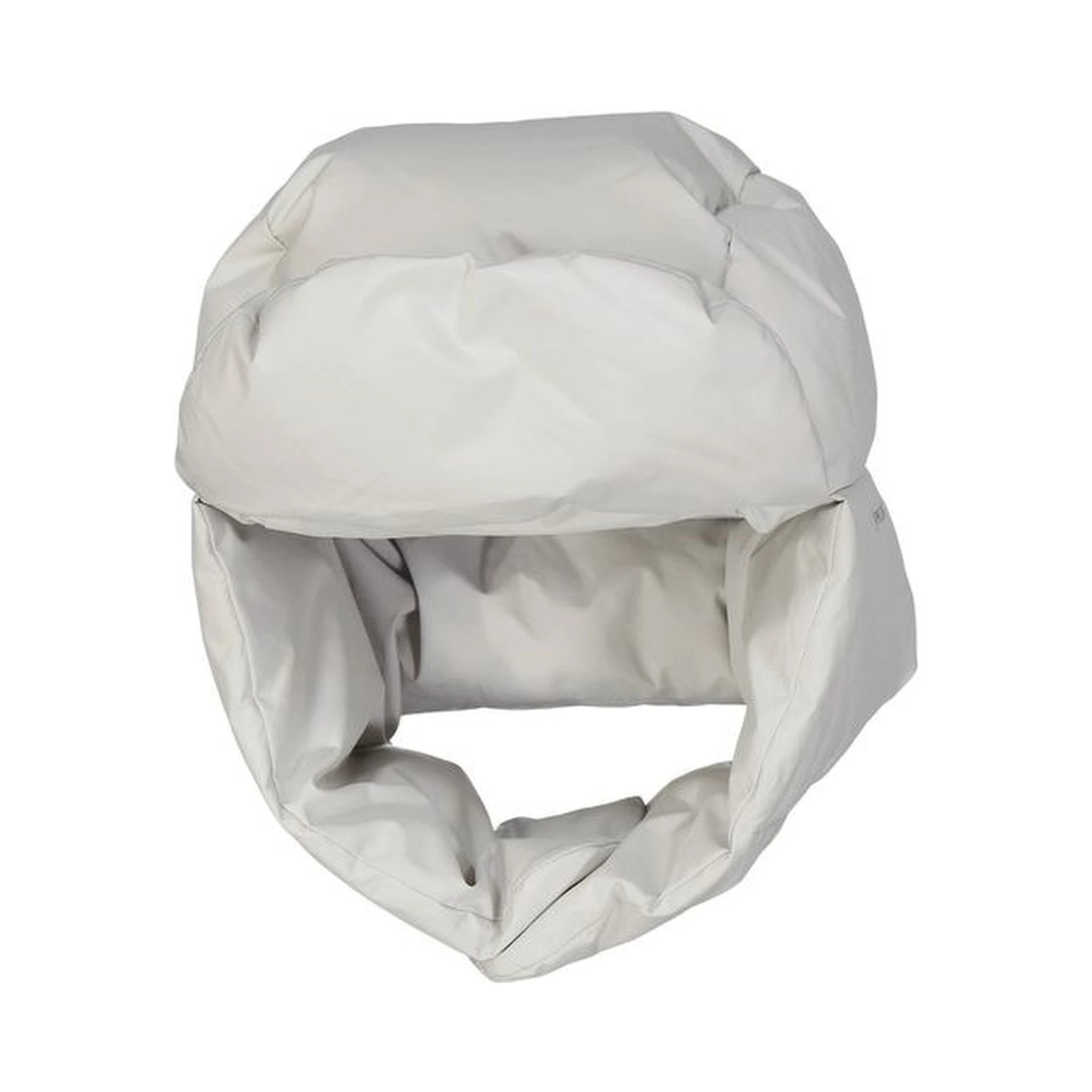 White Polyester Beanie