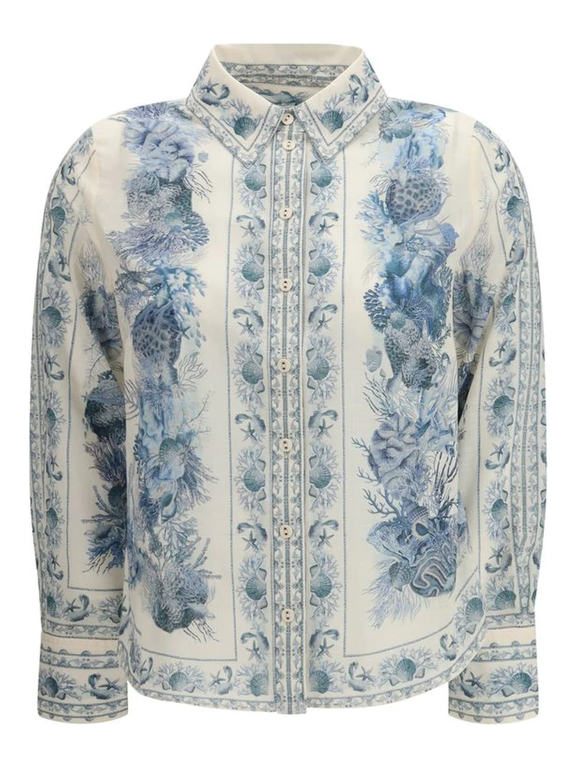 Multicolor Cotton Pattern Shirt