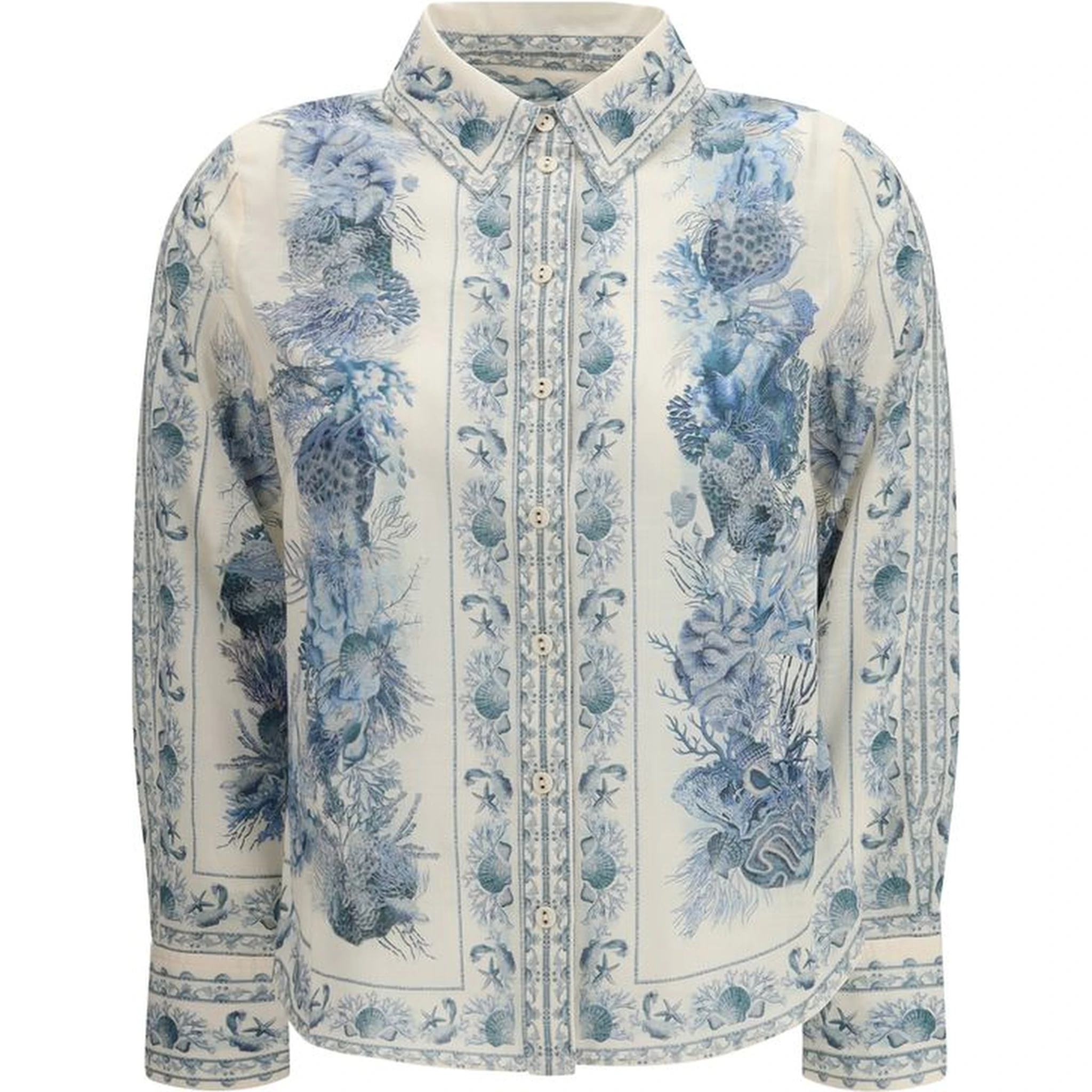 Multicolor Cotton Pattern Shirt