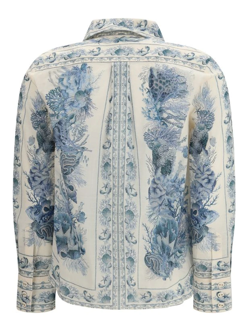 Multicolor Cotton Pattern Shirt