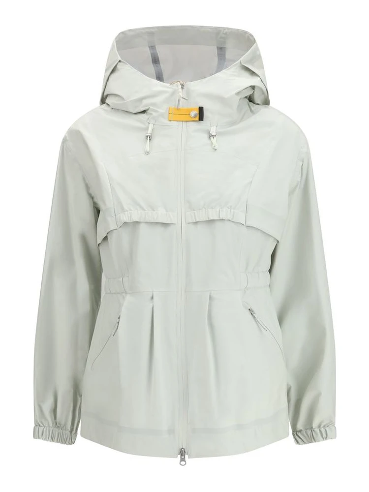 White Polyamide Shell Jacket