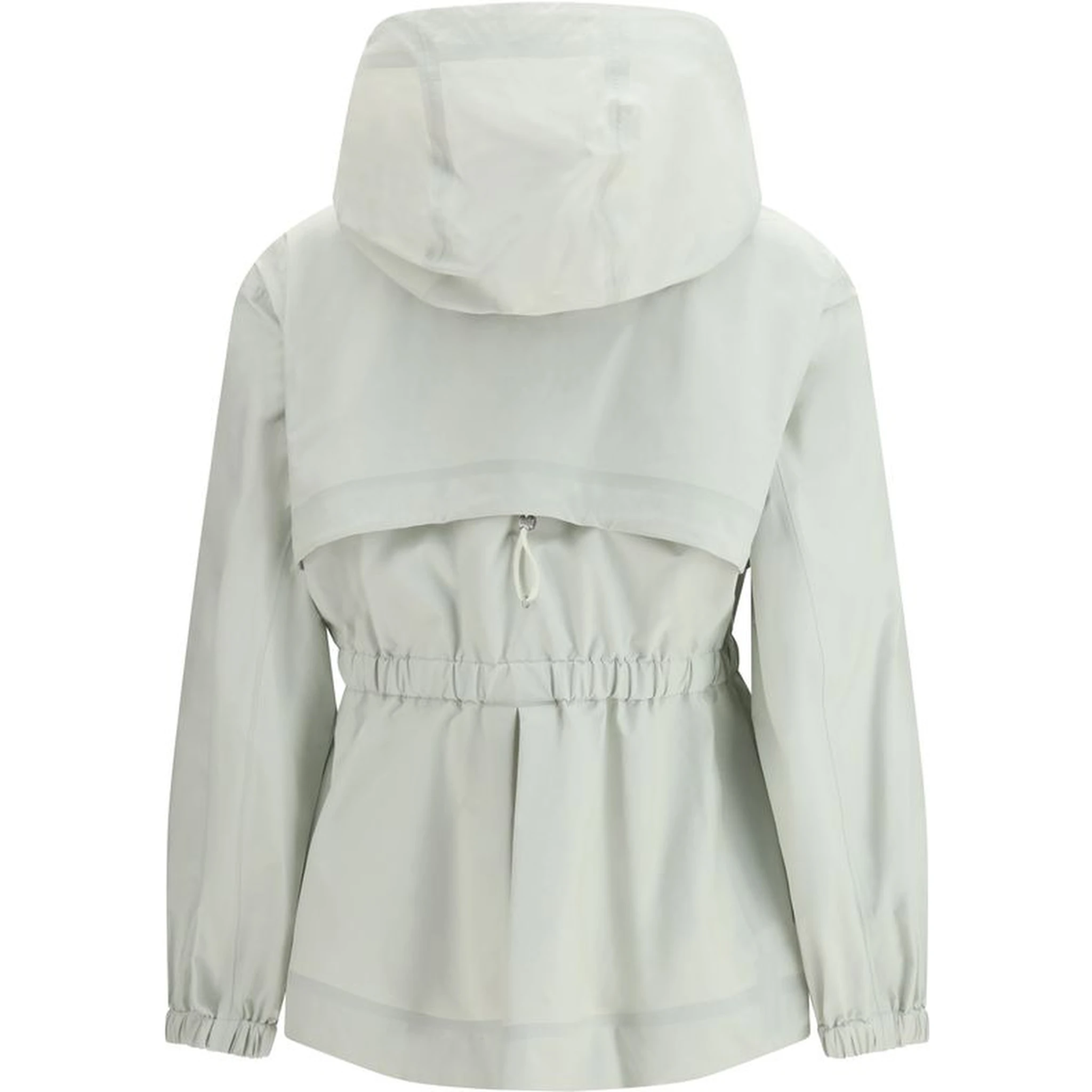 White Polyamide Shell Jacket