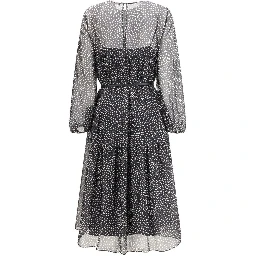 Black Silk Casual Dress