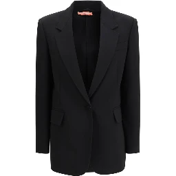 Black Triacetate Blazer