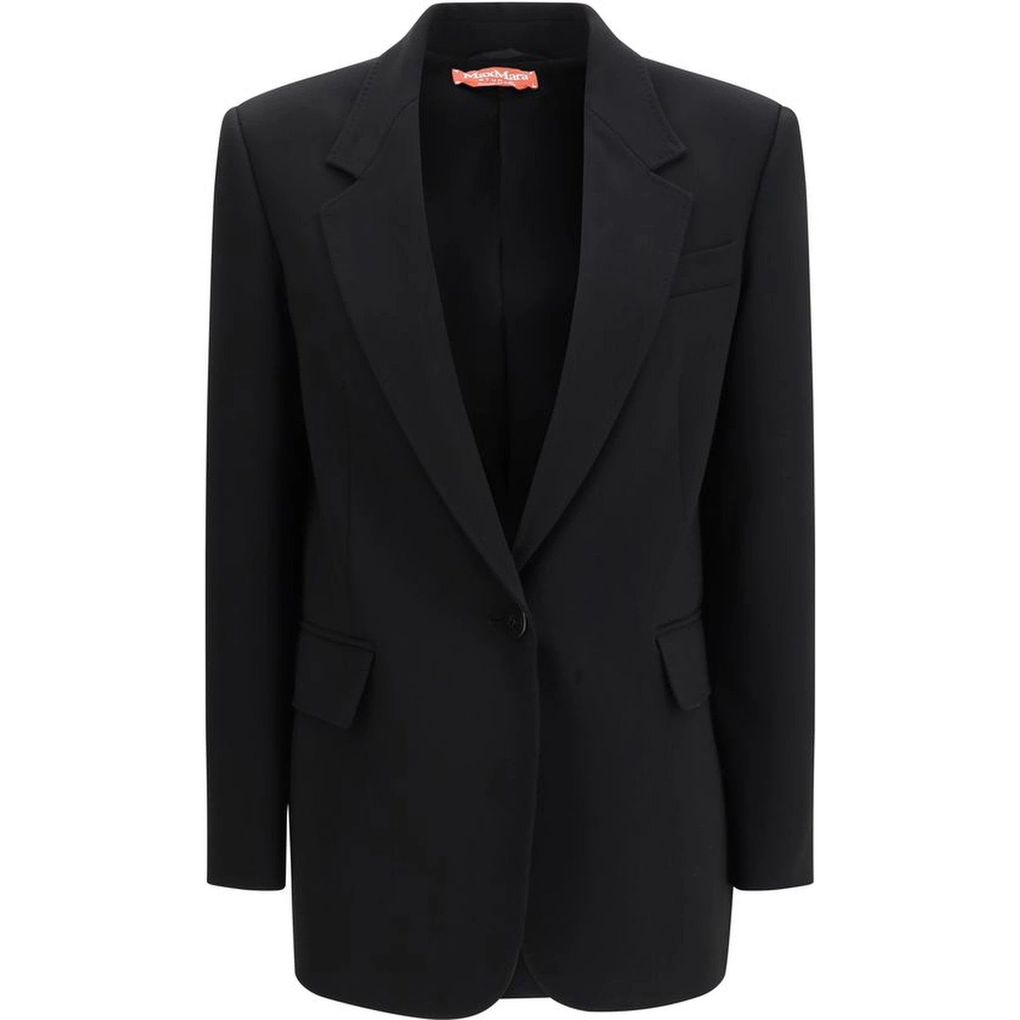 Black Triacetate Blazer