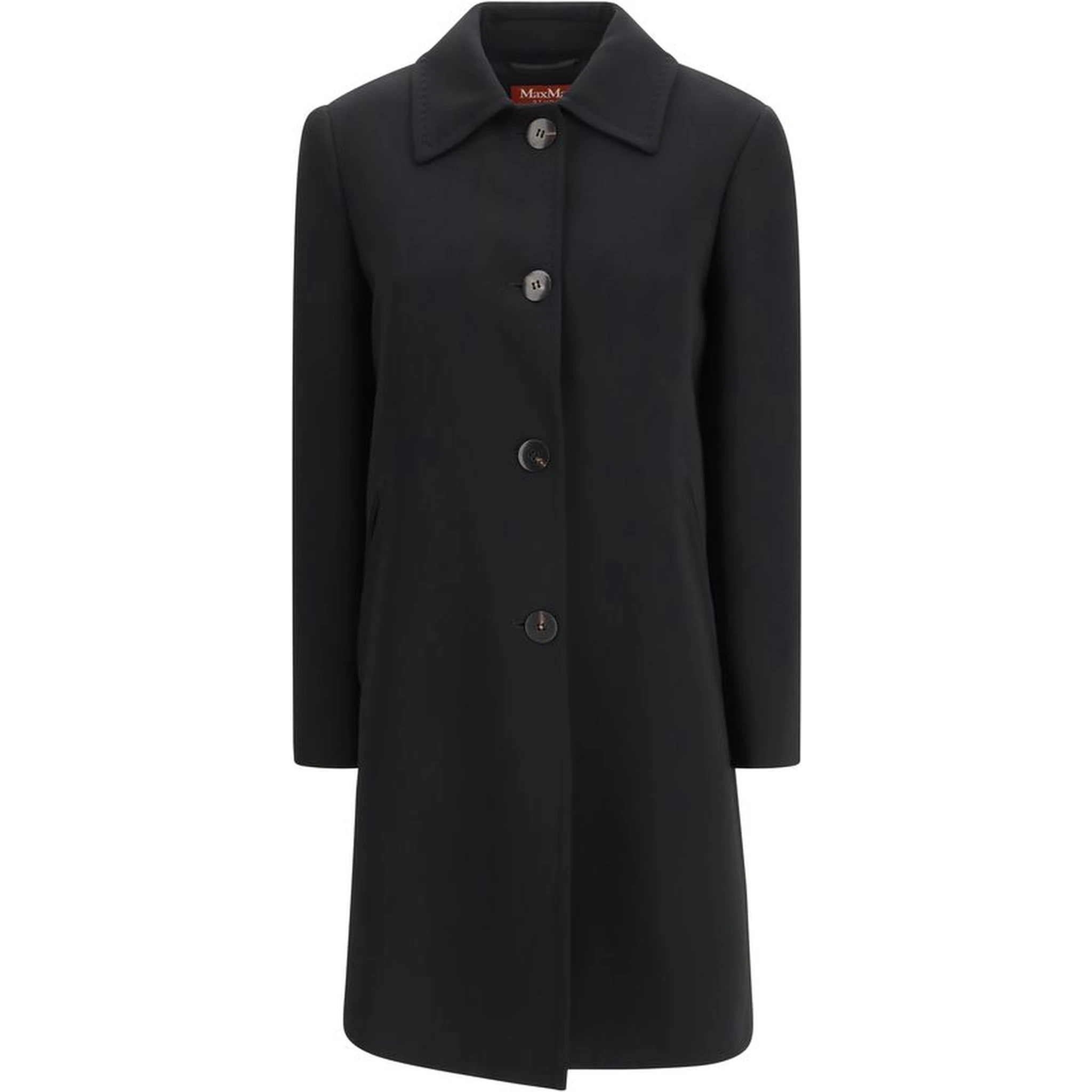 Black Triacetate Coat
