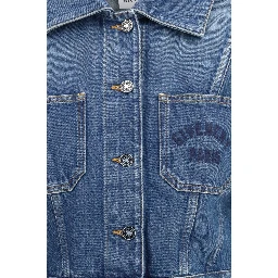 جاكيت جينز قطني أزرق