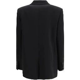 Black Triacetate Blazer