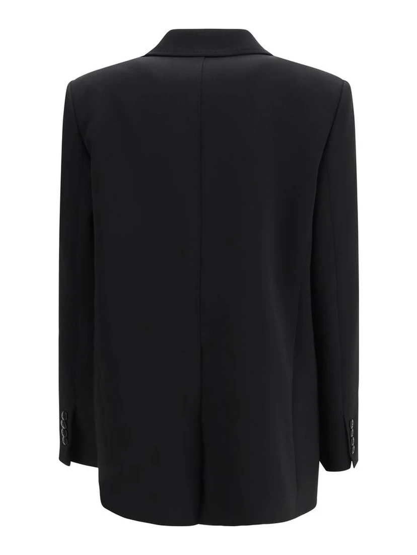 Black Triacetate Blazer