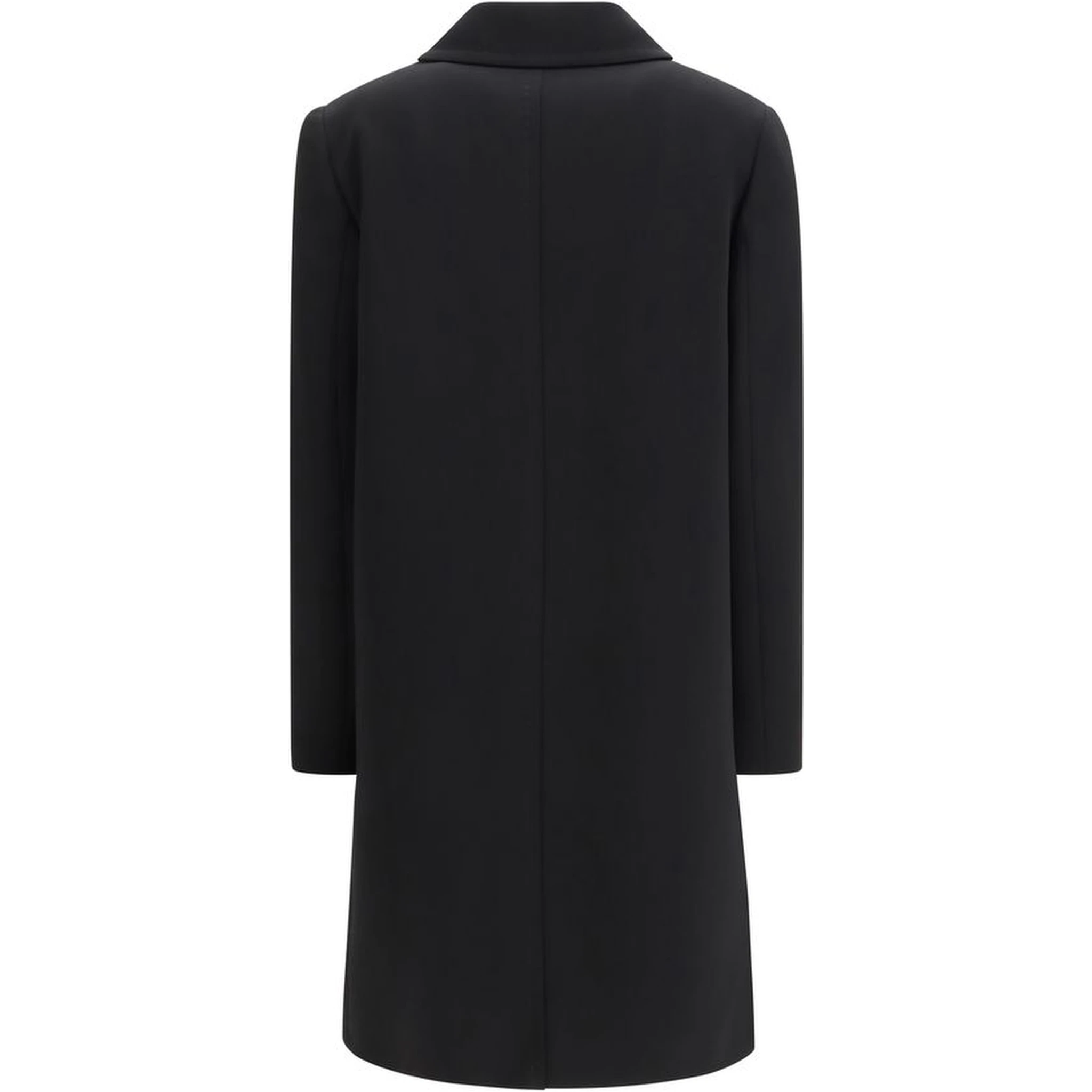 Black Triacetate Coat