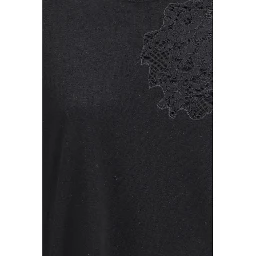 Black Silk Sweatshirt