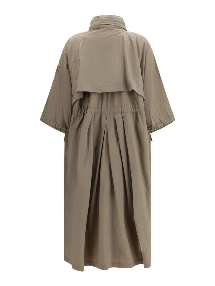 Bicolor Polyamide Trench Coat alternative