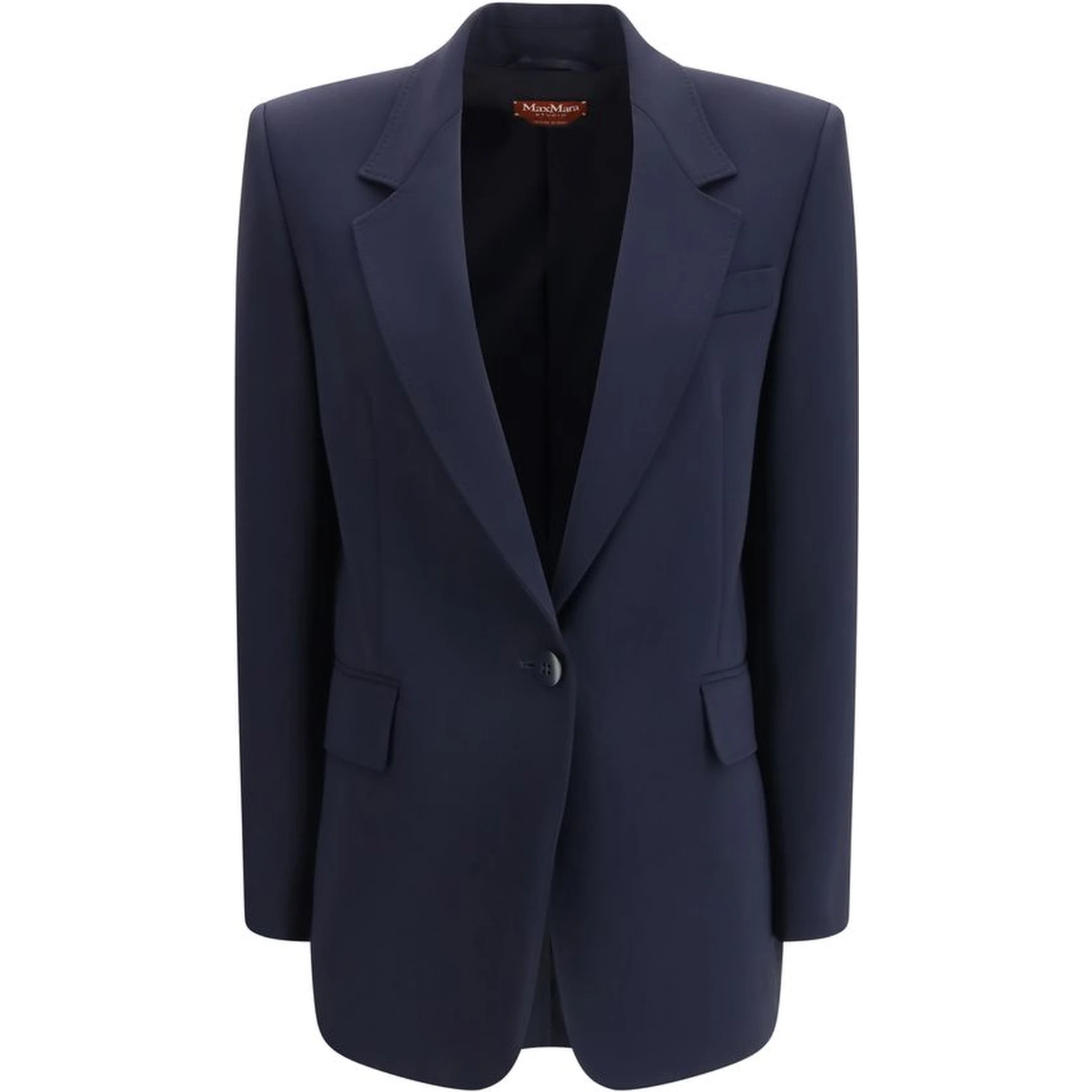 Blue Triacetate Blazer