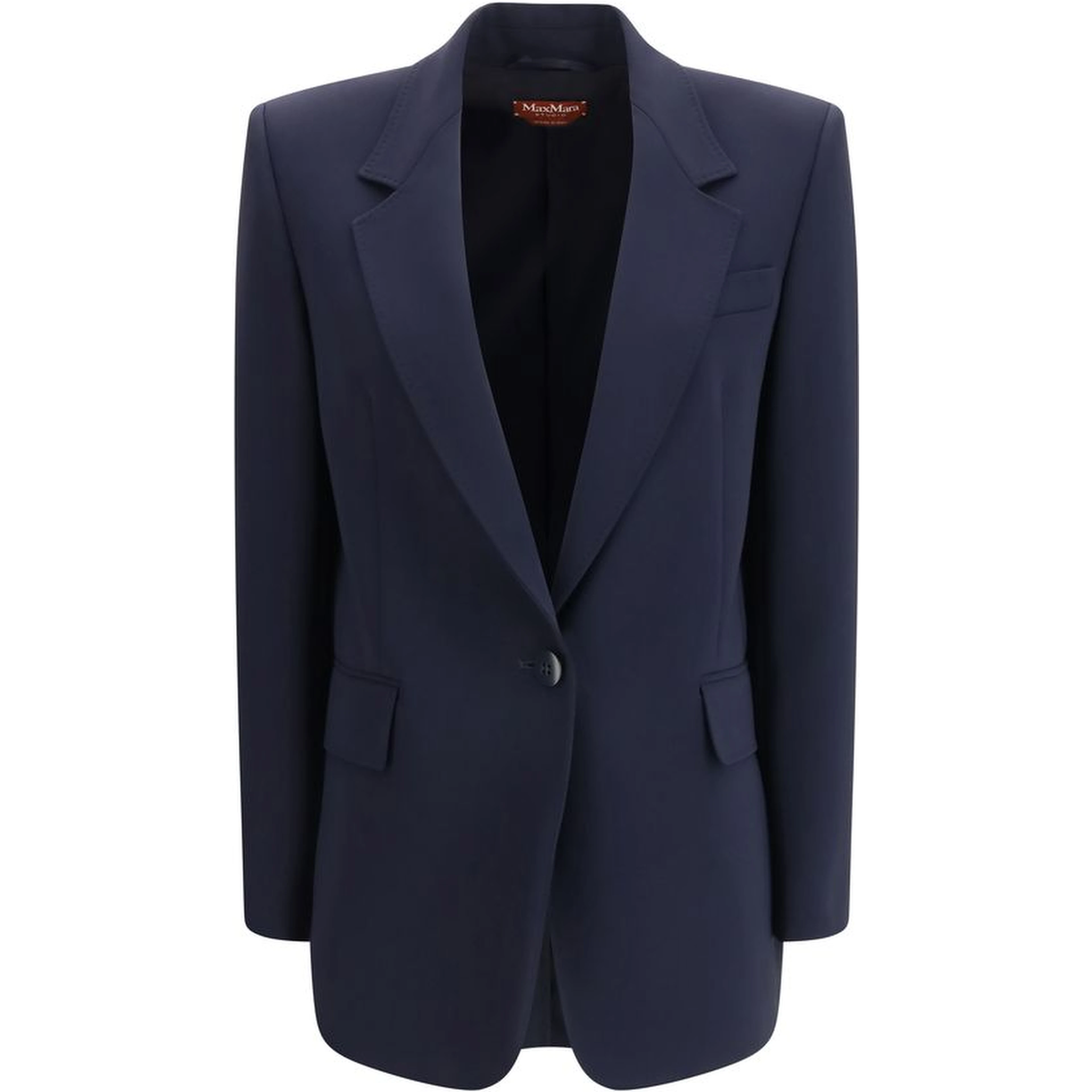 Blue Triacetate Blazer