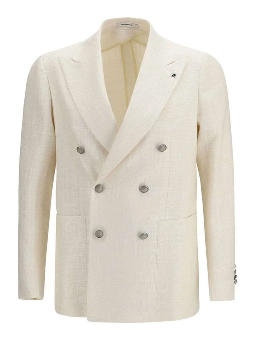 Beige Viscose Blazer