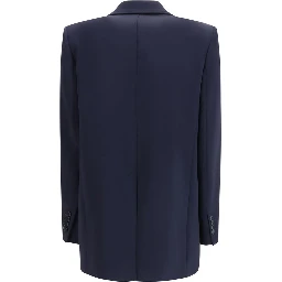 بليزر أزرق من ثلاثي الأسيتات