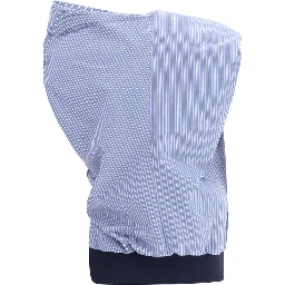 Blue Polyester Pattern Shirt