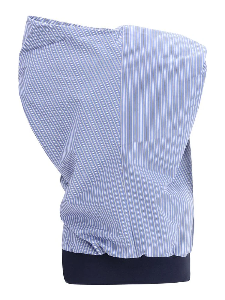 Blue Polyester Pattern Shirt alternative