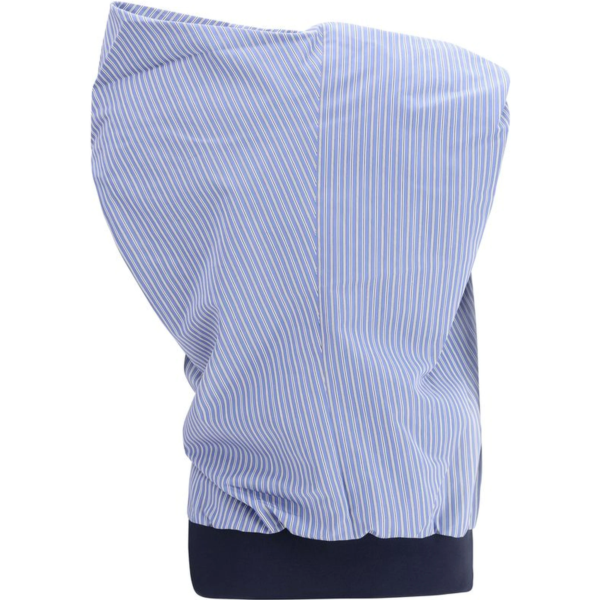 Blue Polyester Pattern Shirt