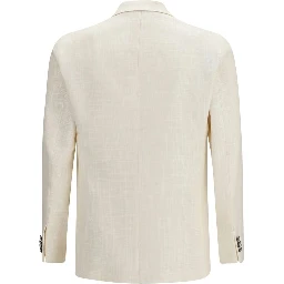 Beige Viscose Blazer