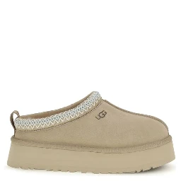 Beige Calf Leather Bos Taurus Mules