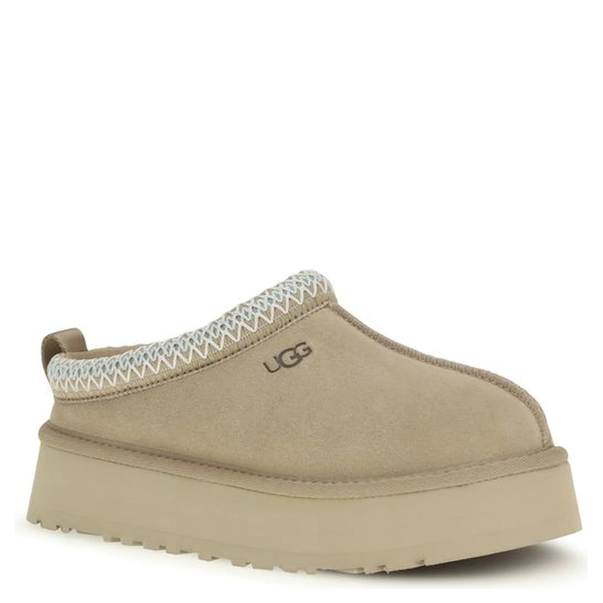 Beige Calf Leather Bos Taurus Mules