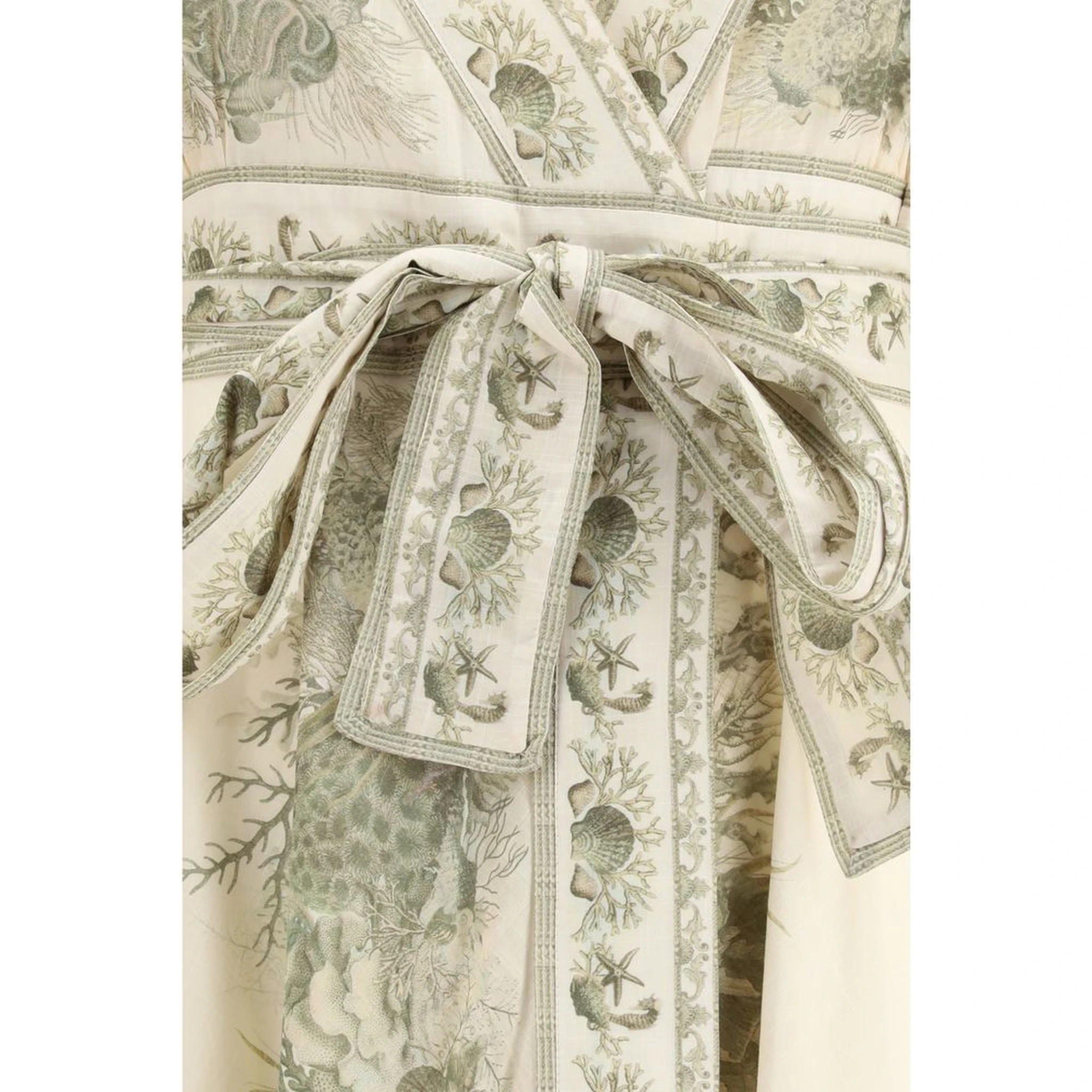 Multicolor Cotton Long Dress