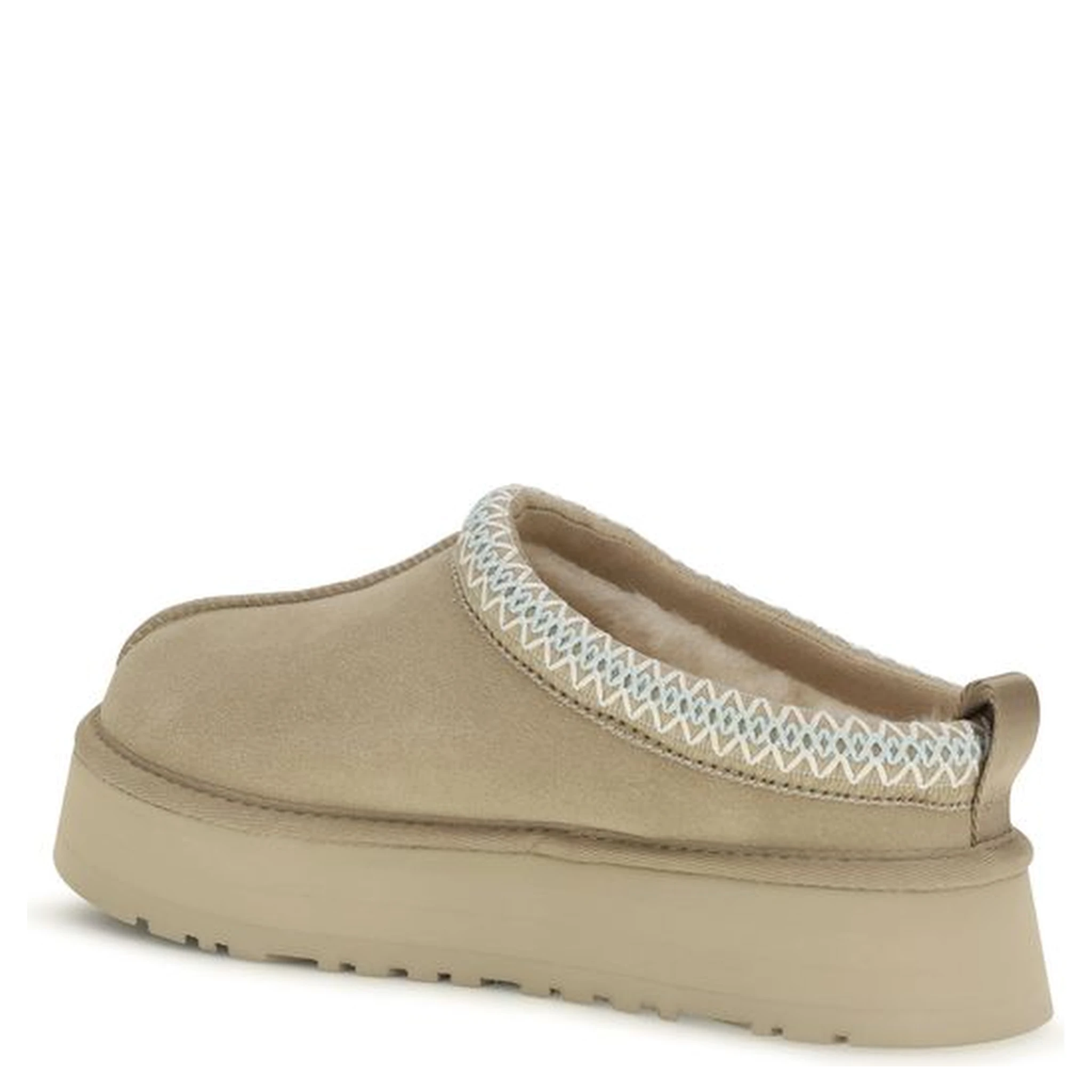 Beige Calf Leather Bos Taurus Mules