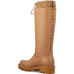 أحذية مونكلير بنية اللون