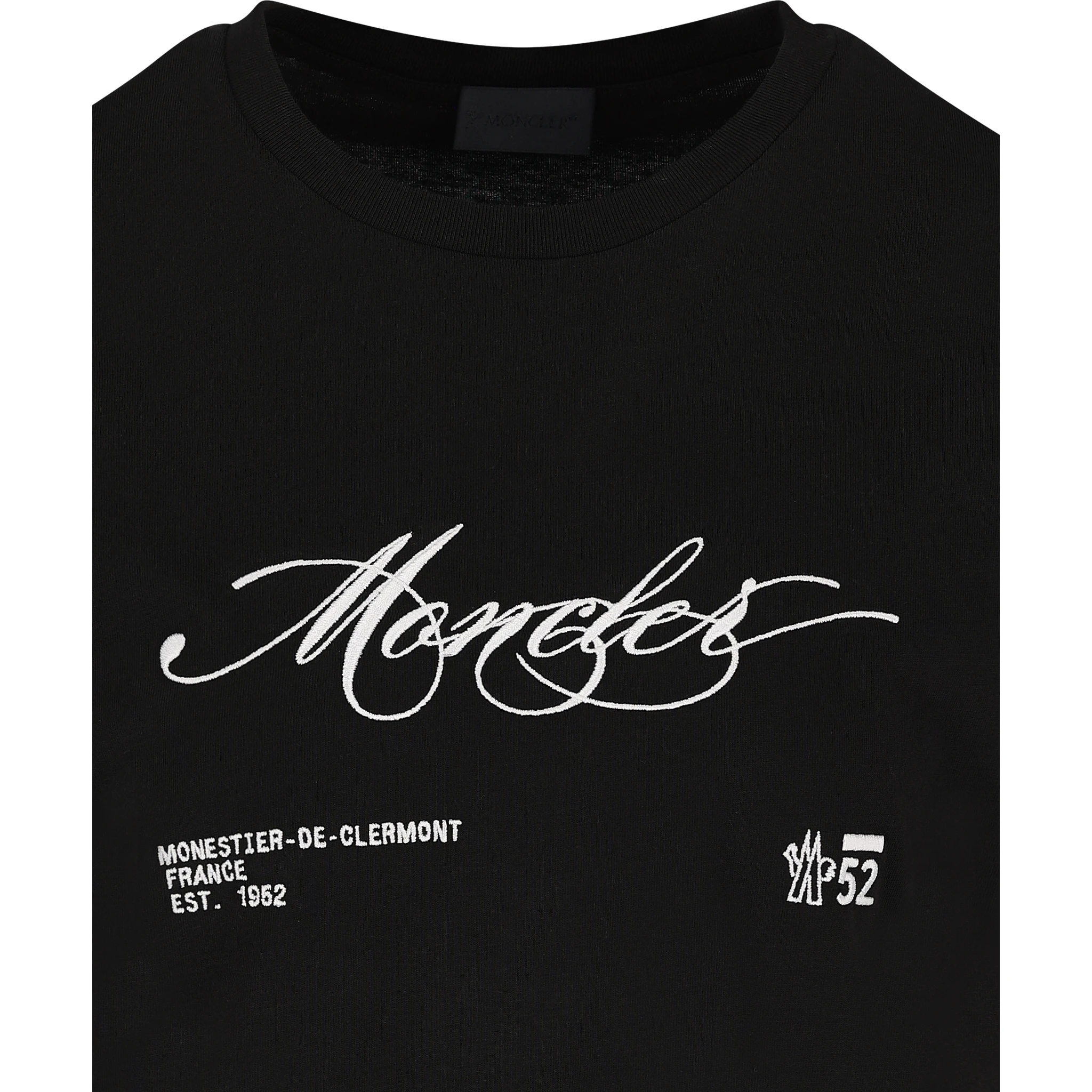 Moncler T-shirts and Polos Black