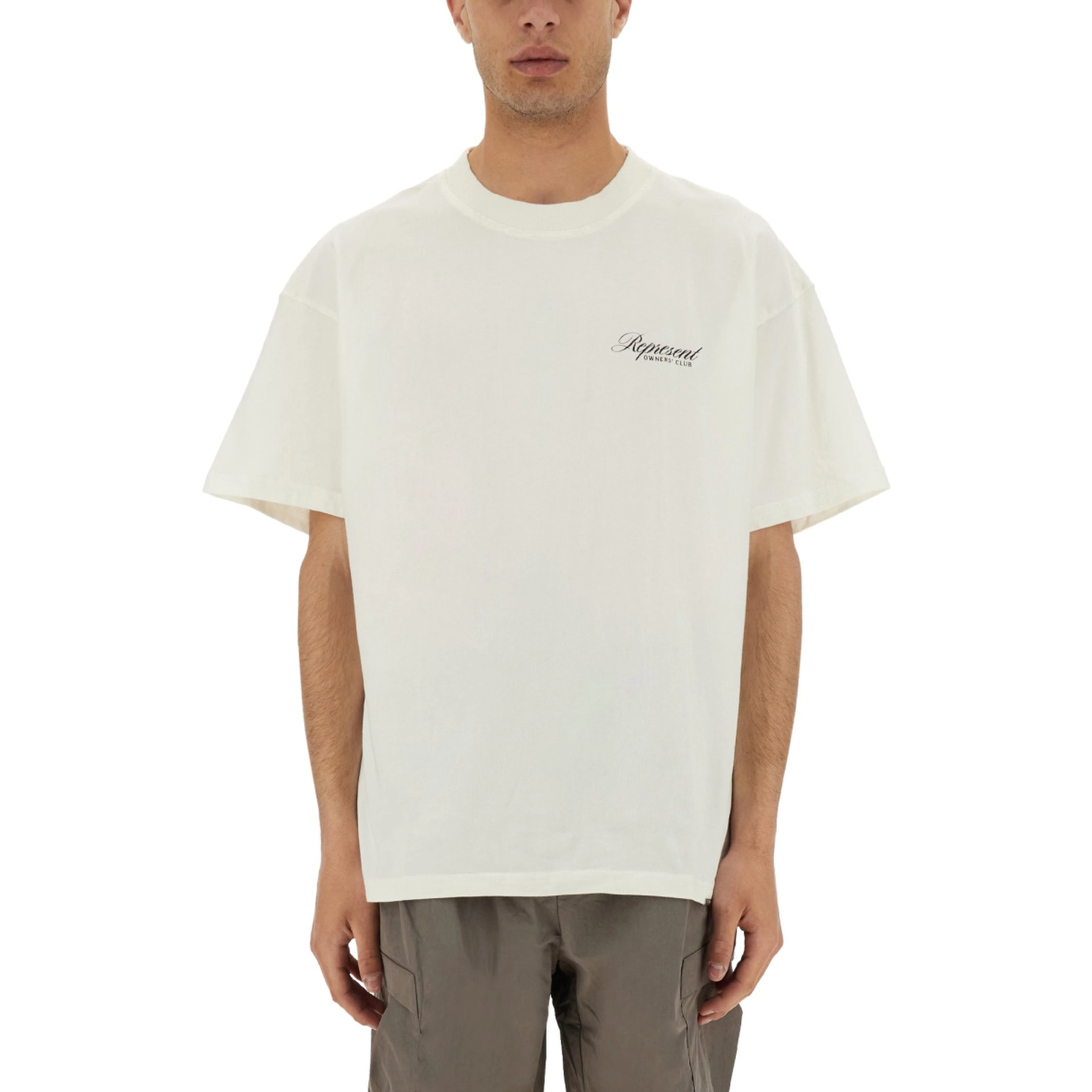 "REPRESENT OWNERS CLUB SCRIPT" T-SHIRT