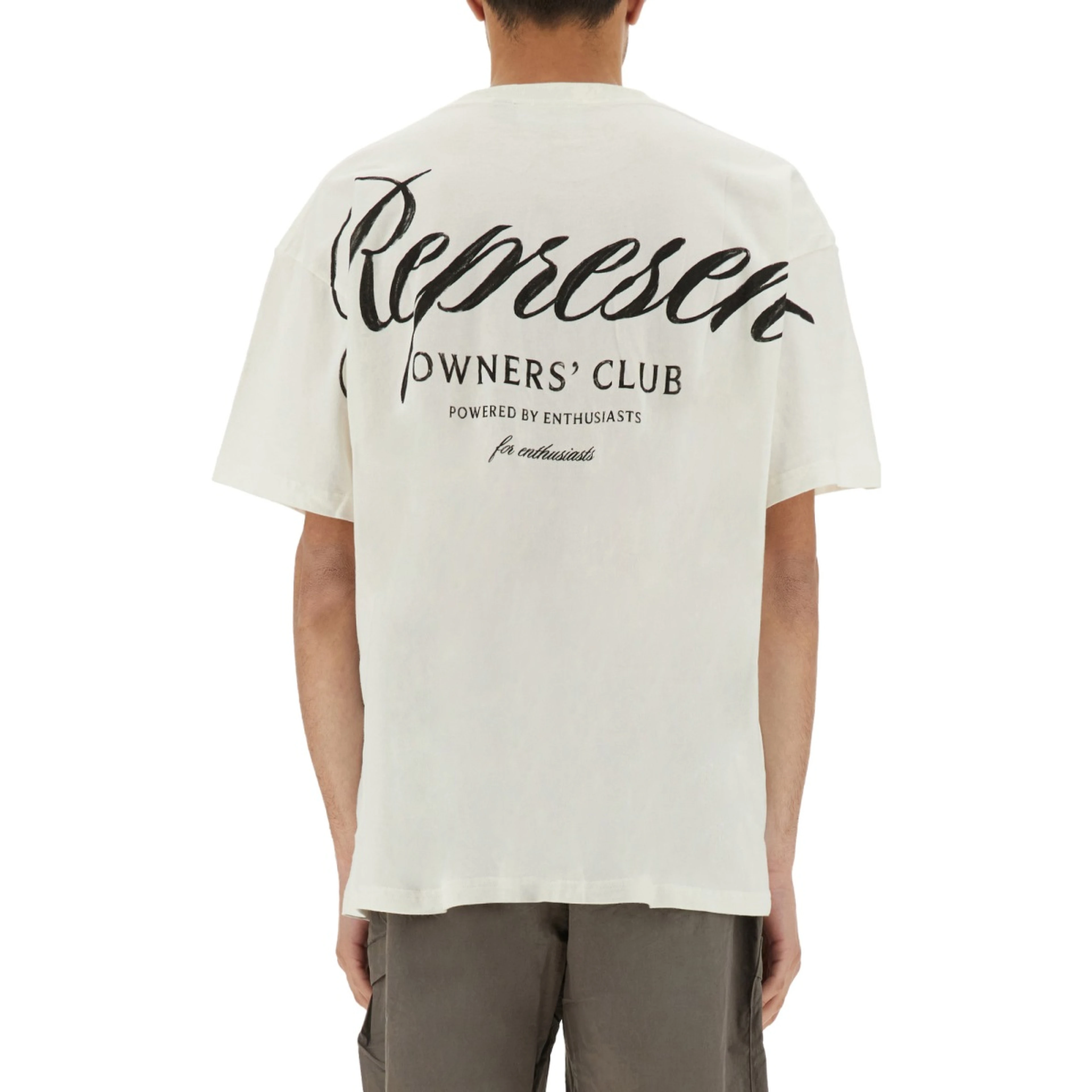 "REPRESENT OWNERS CLUB SCRIPT" T-SHIRT