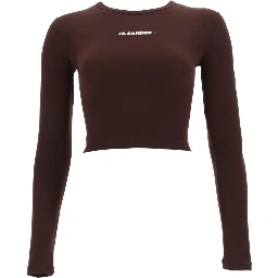 CROPPED TOP WITH LOGO